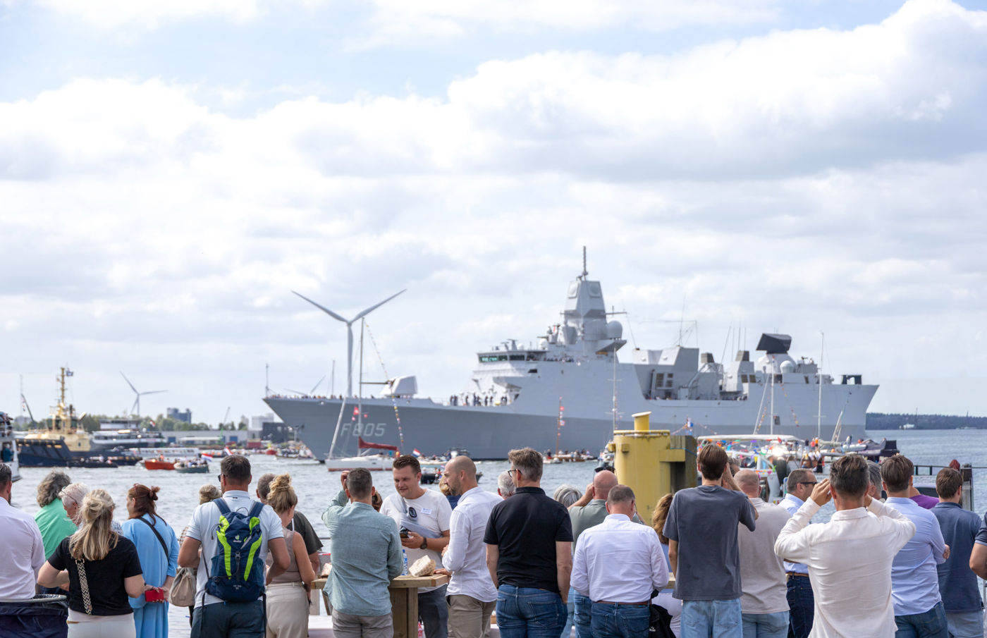 SAIL 2025 vanaf de kade bij TABS Holland